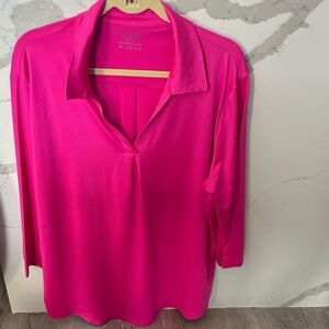 Vibrant Pink Women's Blouse by
